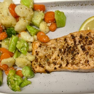 Broiled Salmon