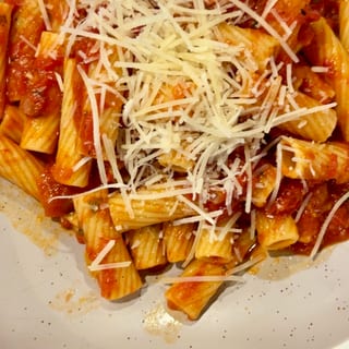 Rigatoni Marinara Sauce